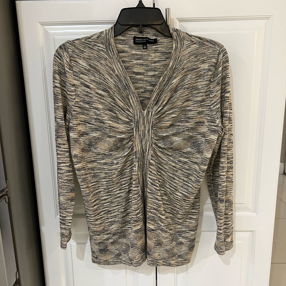🔴 Jones New York long sleeve shirt size L